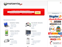 Tablet Screenshot of notanio.pl